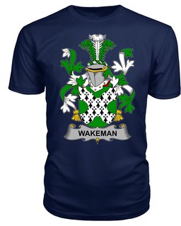 ScotsTee Wakeman Coat Of Arms Family Crest Fighting Irish III T Shirt