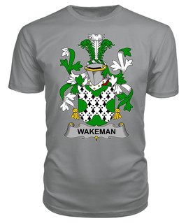 ScotsTee Wakeman Coat Of Arms Family Crest Fighting Irish III T Shirt