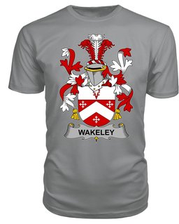 ScotsTee Wakeley Coat Of Arms Family Crest Fighting Irish III T Shirt