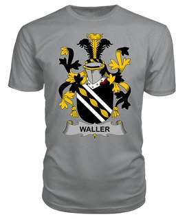 ScotsTee Waller Coat Of Arms Family Crest Fighting Irish III T Shirt