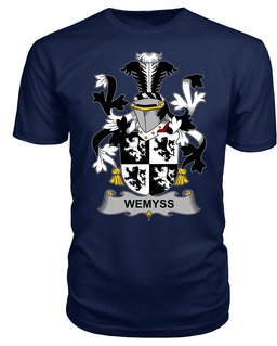 ScotsTee Wemyss Coat Of Arms Family Crest Fighting Irish III T Shirt