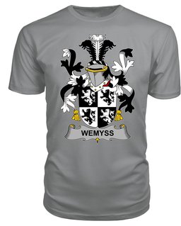 ScotsTee Wemyss Coat Of Arms Family Crest Fighting Irish III T Shirt