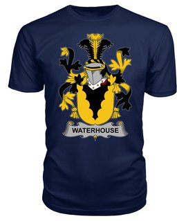 ScotsTee Waterhouse Coat Of Arms Family Crest Fighting Irish III T Shirt
