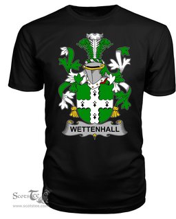 ScotsTee Wettenhall Coat Of Arms Family Crest Fighting Irish III T Shirt