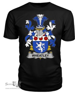 ScotsTee Wheatley Coat Of Arms Family Crest Fighting Irish III T Shirt