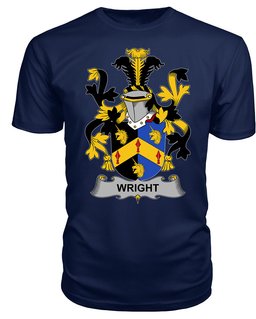 ScotsTee Wright Coat Of Arms Family Crest Fighting Irish III T Shirt
