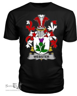 ScotsTee Webster Coat Of Arms Family Crest Fighting Irish III T Shirt