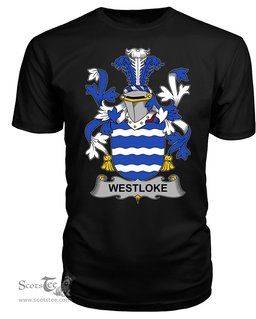 ScotsTee Westloke or Westlock Coat Of Arms Family Crest Fighting Irish III T Shirt