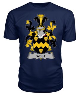 ScotsTee West Coat Of Arms Family Crest Fighting Irish III T Shirt