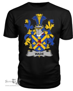 ScotsTee Wade Coat Of Arms Family Crest Fighting Irish III T Shirt