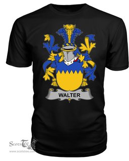 ScotsTee Walter Coat Of Arms Family Crest Fighting Irish III T Shirt