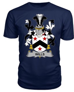 ScotsTee Wills Coat Of Arms Family Crest Fighting Irish III T Shirt