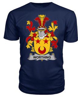 ScotsTee Worthing Coat Of Arms Family Crest Fighting Irish III T Shirt