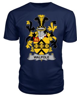 ScotsTee Walpole Coat Of Arms Family Crest Fighting Irish III T Shirt