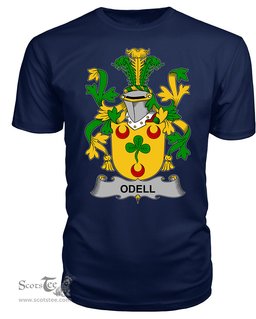 ScotsTee Odell Coat Of Arms Family Crest Fighting Irish III T Shirt