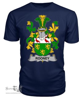 ScotsTee Rooney or O'Rooney Coat Of Arms Family Crest Fighting Irish III T Shirt