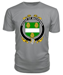 ScotsTee MACKENNA Coat Of Arms Family Crest House Of Ireland T Shirt