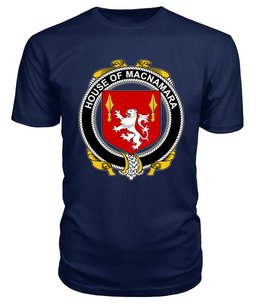 ScotsTee MACNAMARA Coat Of Arms Family Crest House Of Ireland T Shirt