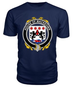 ScotsTee MACKEOWN Coat Of Arms Family Crest House Of Ireland T Shirt