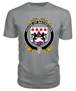 ScotsTee MACKEOWN Coat Of Arms Family Crest House Of Ireland T Shirt