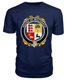 ScotsTee MACGRATH Coat Of Arms Family Crest House Of Ireland T Shirt