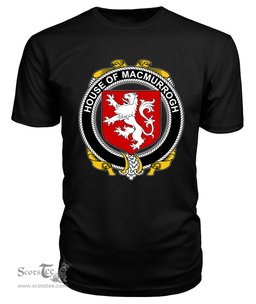 ScotsTee MACMURROGH Coat Of Arms Family Crest House Of Ireland T Shirt