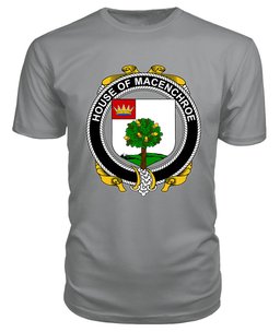 ScotsTee MACENCHROE Coat Of Arms Family Crest House Of Ireland T Shirt