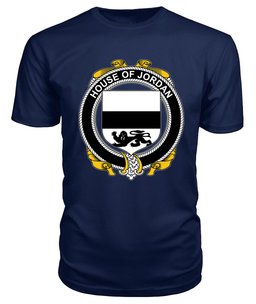 ScotsTee JORDAN Coat Of Arms Family Crest House Of Ireland T Shirt
