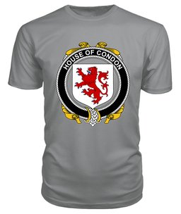 ScotsTee CONDON Coat Of Arms Family Crest House Of Ireland T Shirt