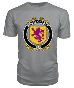 ScotsTee LACY Coat Of Arms Family Crest House Of Ireland T Shirt