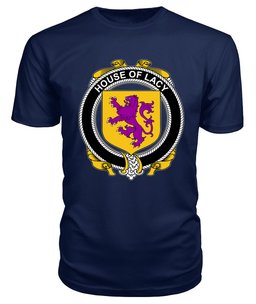 ScotsTee LACY Coat Of Arms Family Crest House Of Ireland T Shirt
