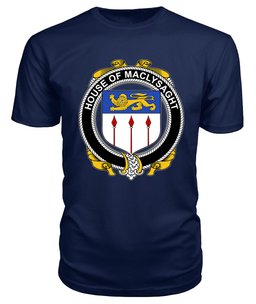 ScotsTee MACLYSAGHT Coat Of Arms Family Crest House Of Ireland T Shirt