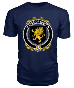 ScotsTee GRIFFIN Coat Of Arms Family Crest House Of Ireland T Shirt