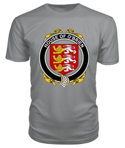 ScotsTee O'BRIEN Coat Of Arms Family Crest House Of Ireland T Shirt