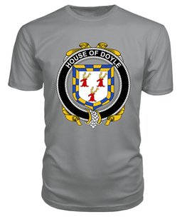 ScotsTee DOYLE Coat Of Arms Family Crest House Of Ireland T Shirt