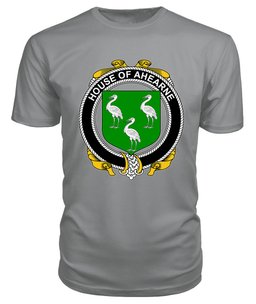 ScotsTee AHEARNE (Aherne) Coat Of Arms Family Crest House Of Ireland T Shirt