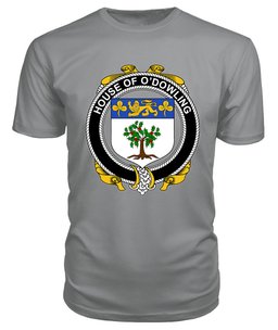 ScotsTee O'DOWLING Coat Of Arms Family Crest House Of Ireland T Shirt