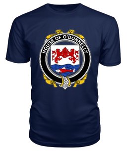 ScotsTee O'DONNELLY Coat Of Arms Family Crest House Of Ireland T Shirt