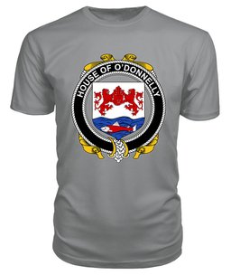 ScotsTee O'DONNELLY Coat Of Arms Family Crest House Of Ireland T Shirt