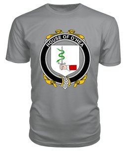 ScotsTee O'HEA Coat Of Arms Family Crest House Of Ireland T Shirt