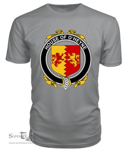 ScotsTee O'HEYNE Coat Of Arms Family Crest House Of Ireland T Shirt