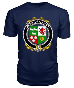 ScotsTee O'CONRY Coat Of Arms Family Crest House Of Ireland T Shirt