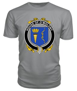 ScotsTee O'MOLONY Coat Of Arms Family Crest House Of Ireland T Shirt