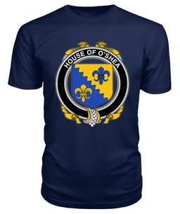 ScotsTee O'SHEA Coat Of Arms Family Crest House Of Ireland T Shirt