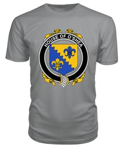 ScotsTee O'SHEA Coat Of Arms Family Crest House Of Ireland T Shirt