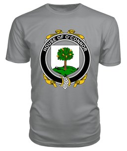 ScotsTee O'CONNOR (Faly) Coat Of Arms Family Crest House Of Ireland T Shirt