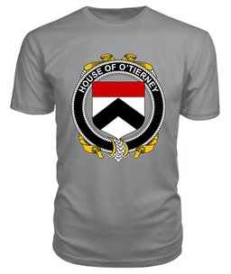 ScotsTee O'TIERNEY Coat Of Arms Family Crest House Of Ireland T Shirt