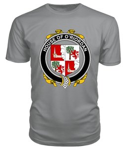 ScotsTee O'RIORDAN Coat Of Arms Family Crest House Of Ireland T Shirt