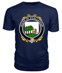 ScotsTee O'CALLAGHAN Coat Of Arms Family Crest House Of Ireland T Shirt
