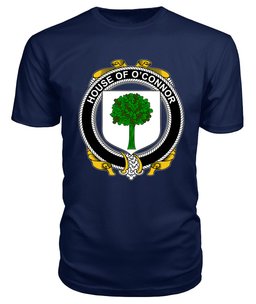 ScotsTee O'CONNOR (Don) Coat Of Arms Family Crest House Of Ireland T Shirt